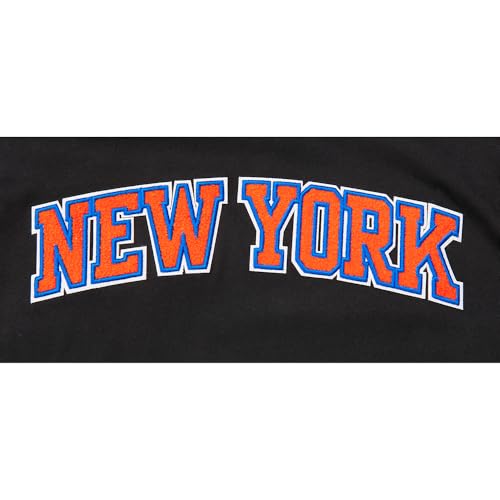 Pro Standard Big Boys NBA New York Knicks Classic Chenille Short Sleeve Taping Tee Black/Orange S by Pro Standard - Used condition - Image 5