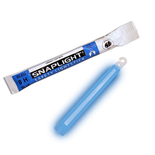 Light stick bleu Cyalume SnapLight 15cm bâton lumineux longue durée 8h
