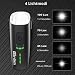 Gardien LED Fahrradlicht Set, 100 LUX USB Fahrradbeleuchtung Set mit 4 Licht-Modi Aufladbar...