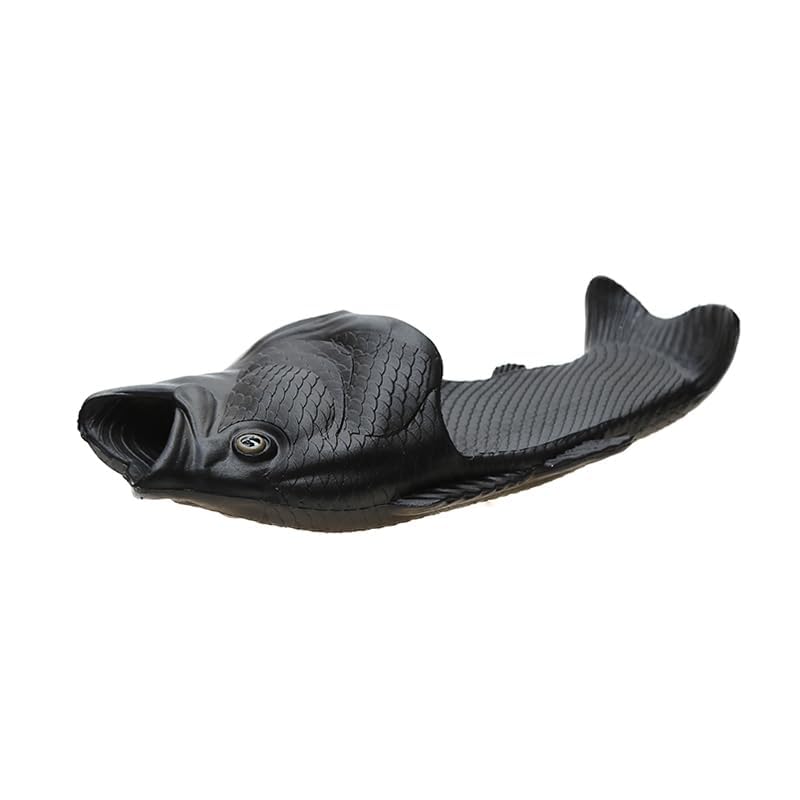 Image of BING RUI CO Fish Slippers Beach Shoes Non-Slip Sandals Creative Bass Slippers Men and Women Casual Shoe