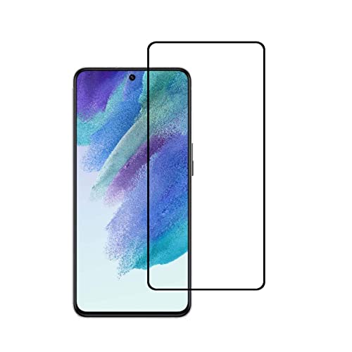 Anti-casse écran Samsung S21 FE lot de 2 verres trempés noir protection premium
