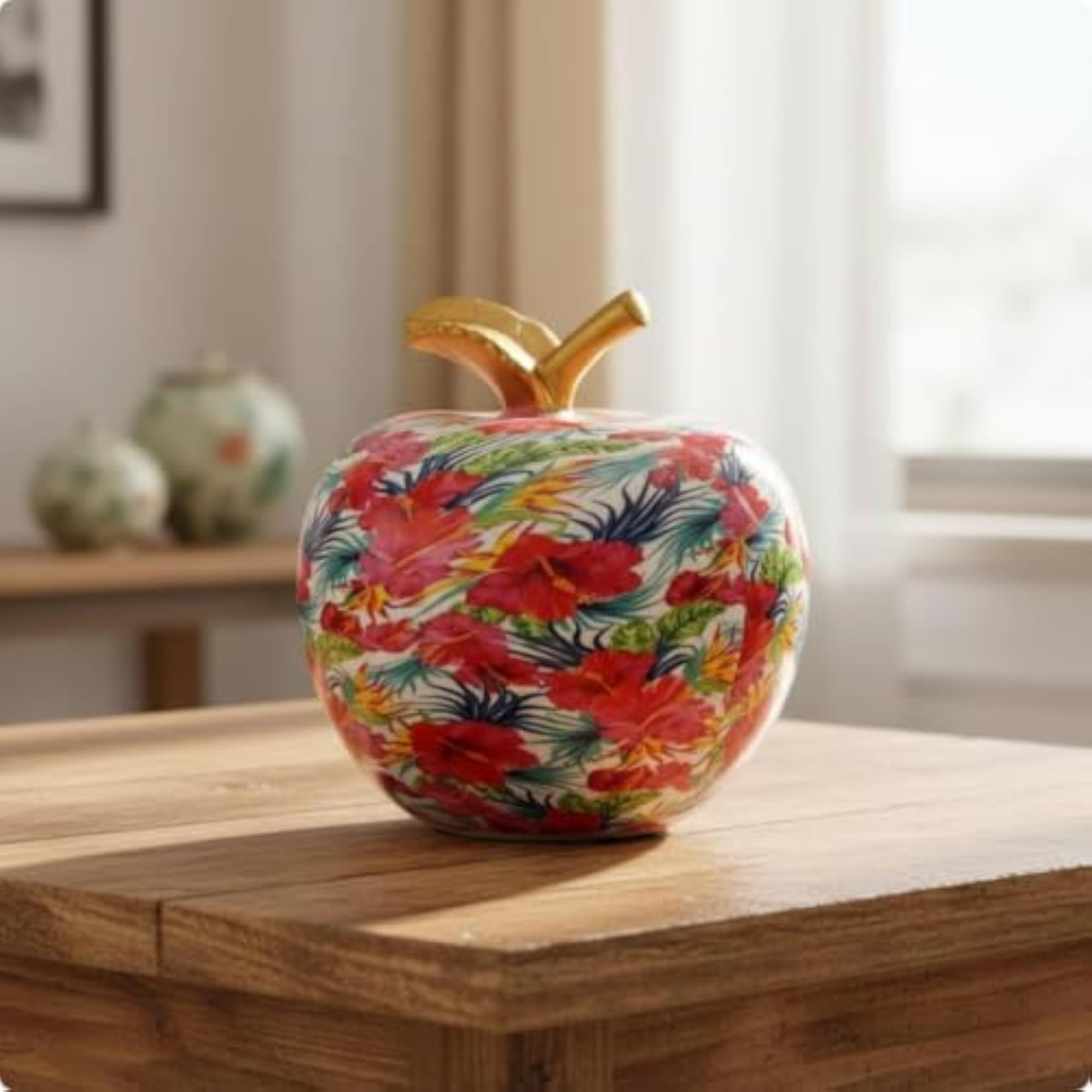Fruit Candy Jar Lidded Candy Jar with Lid