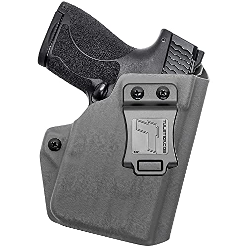 Tulster IWB Profile Kydex Holster in Right Hand fits: M&P Shield 9mm / .40 | TLR-6 Light-Bearing Inside The Waistband Appendix Concealed Carry