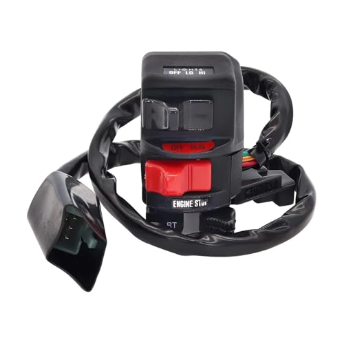 Interrupteur de guidon pour Kawasaki Bayou 300 KLF300 commande de démarrage et phare