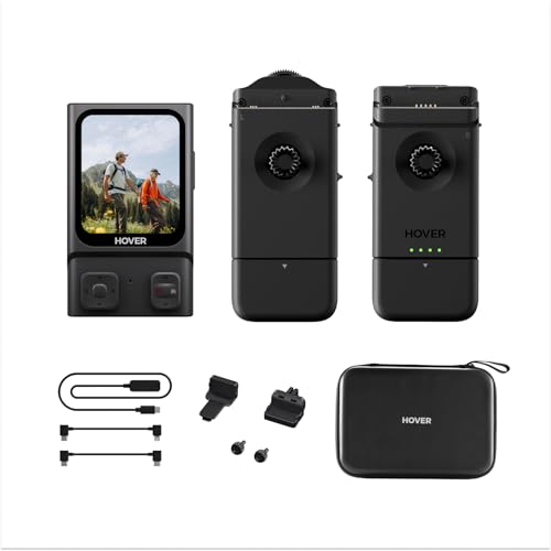 HOVERAir ビーコン&ジョイスティックセット 軽量モーションコントローラー リアルタイム表示 安全飛行機能搭載 サイクリング・旅行・アウトドア撮影向け X1 PRO、X1 PROMAX、X1 Smartに対応可能(ブラック)
