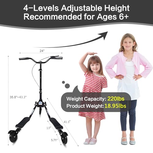 AODI Wiggle Swing Scooter
