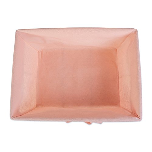 DII Farmhouse Chicken Wire Storage Baskets with Liner, Small, Antique Blush, 9x7x6", 3 Piece