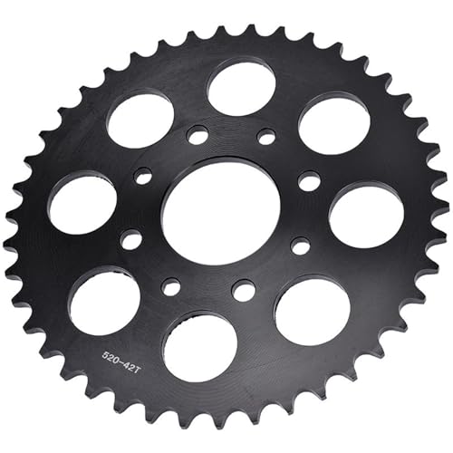 Couronne 520-42T contre les claquements de chaîne de la VT125 Shadow moto