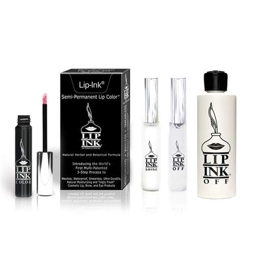 LIP INK Liquid Mini Lip Kit – Energy Red (Red) | Natural & Organic Makeup for Women by Lip Ink International | 100% Organic, Kosher, & Vegan