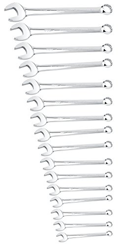 Up To 40% OFF Powerbuilt 940468 SAE Mirror Polish Combination Wrench Set, 16 Pieces