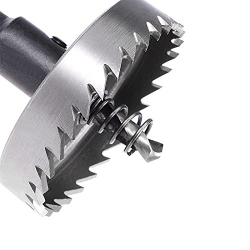 sourcingmap 55mm HSS Drill Bit Hole Saw for Stainless Steel Metal Alloy Wood, 55x14mm - Image 3
