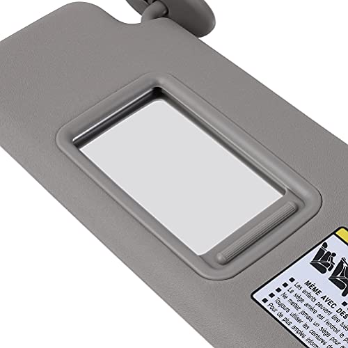 Tan Left Driver Side Car Sun Visor Without Sunroof for 2003-2007 2010-2024 For Toyota For 4Runner,Replacement Assembly 74320-35A91-E1 (with mirror) by SCITOO - Image 5