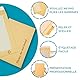 Double Dragon 20er-Pack A4 C4 Manilla Umschläge mit Hartpapier-Rückwand | 324mm x 229mm | Mit Aufdruck Bitte Nicht Biegen | Gepolstert & Manipulationssicher | Selbstklebender Verschluss