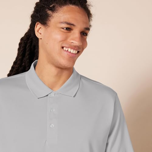 Image of Amazon Essentials Men's Regular-Fit Quick-Dry Short-Sleeve Golf Polo Shirt