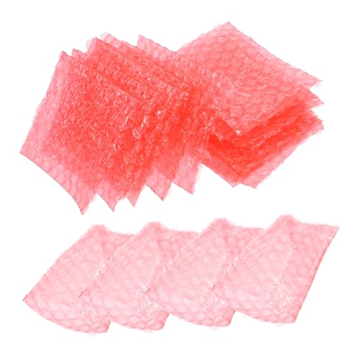 DIYEAH 100 piezas Antiestáticas Rojas Acolchadas Resistentes para Embalaje y Envío Protección contra para Paquetes