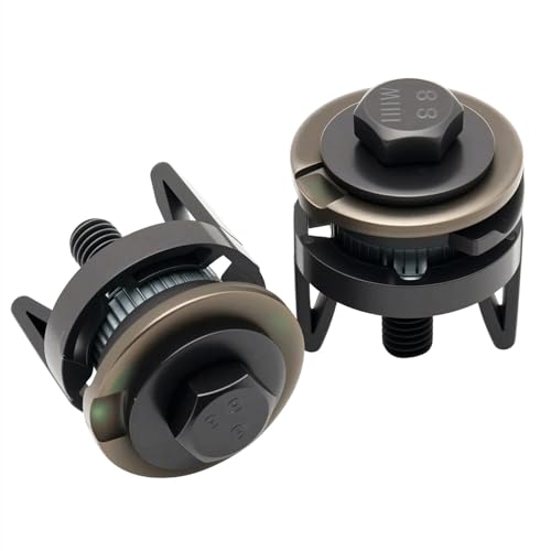 2 Pack 68222835AA 68222836AA, Headlight Mounting Spacer Mount Clip Compatible with 2013 2014 2015 2016 2017 2018 Ram 1500 2500 3500 4500 5500 Truck, Headlamp Gasket Installation Clips