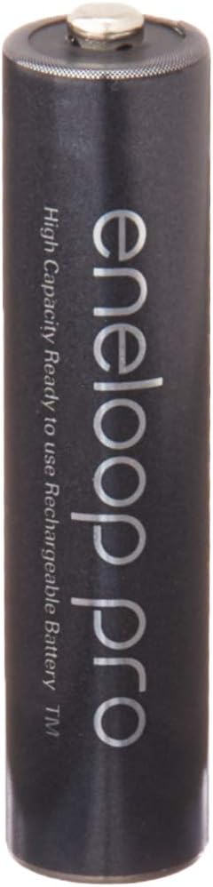 PanasonicEneloop Pro AAA 950mAh Min 900mAh, High Capacity, Ni-MH Pre-Charged Rechargeable 2 Batteries