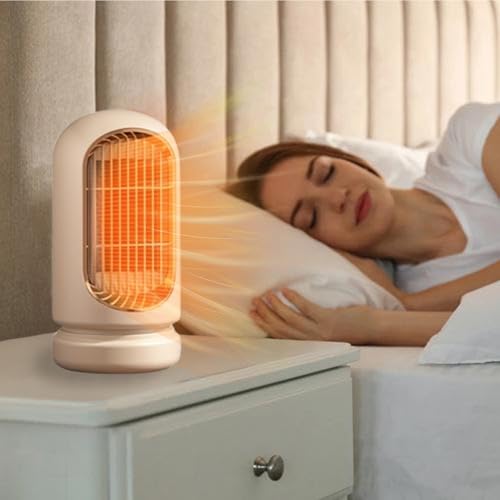 Radiateur d'appoint électrique silencieux pour table de nuit et chambre - 3
