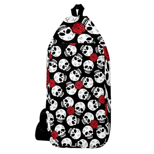 Sac à dos à bandoulière motif gothique idéal en randonnée et voyage
