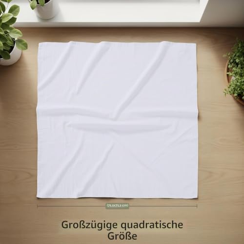Utopia Küchen-Mehlsack, Geschirrtücher, 12 Stück, Baumwolle, 71,1 x 71,1 cm – Ansicht 2