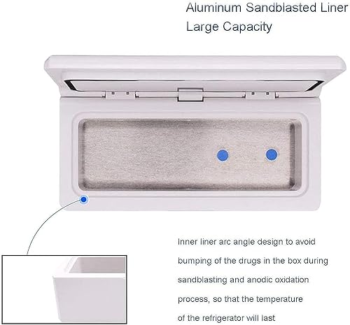 Refroidisseur de médicaments ELzEy mini réfrigérateur d'insuline portable de voyage