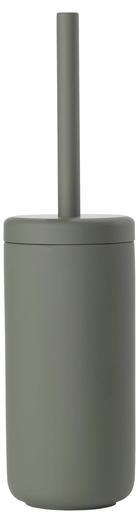 Brosse toilettes WC Ume vert olive grand pot grès drainage interne
