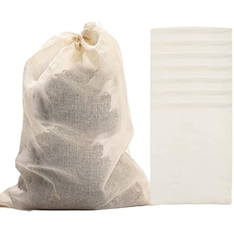 GOOTRADES 12 Pack Reusable Soup Bags,Kitchen Food Strainer Spice Filter Bag,10x8 inch Cover