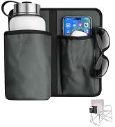 Xxerciz Camp Chair Cup Holder Phone Holder, Nylon Chair Armrest Drink Holder Universal Water Bott...