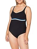 Speedo Damen 68-10417B438_B438_40 Einteiliger Badeanzug, Opacity, Blau, 44