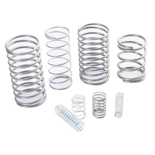 Ressort hélicoïdal acier 65Mn bobine comprimée 45mm x 7mm pour outillage