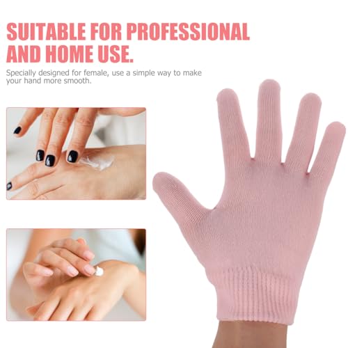 OHPHCALL Feuchtigkeitsspendende Handschuhe für trockene Hände Soft Spa Gel Hydratisierender Handschuh zur Reparatur von Hand Calluses Rissen und weichen raue Haut