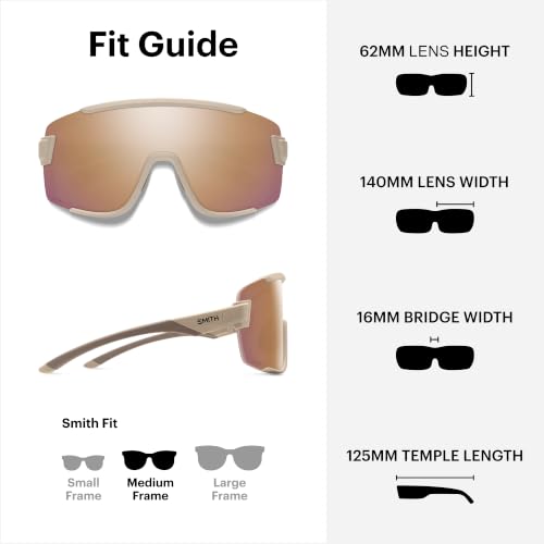 Image of SMITH Wildcat Sunglasses with ChromaPop Shield Lens