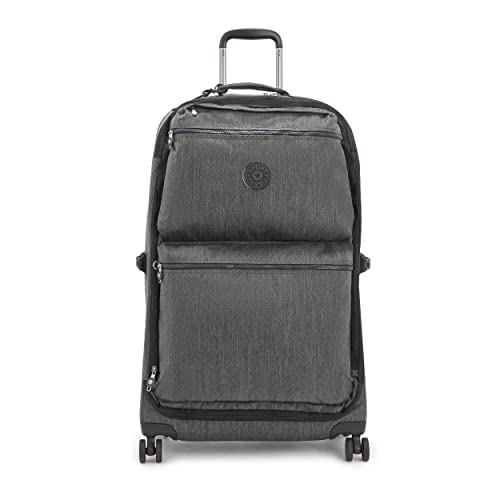 Kipling Women's City Spinner Large Rolling Luggage, Black Peppery, 19.25''L X 32''H X 10''D #TOP22