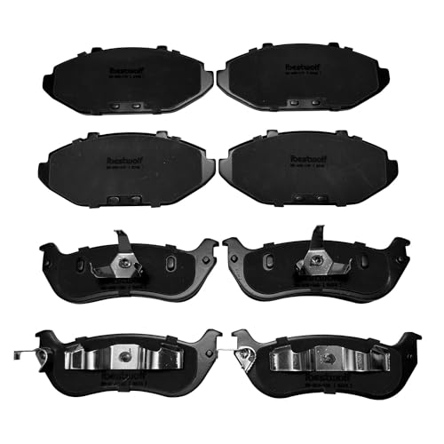 IBESTWOLF Front and Rear Brake Pads