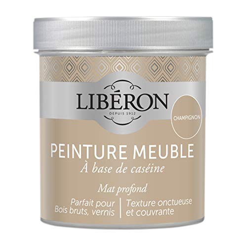 Libéron Peinture meuble à base de caséine, Champignon 500 ML