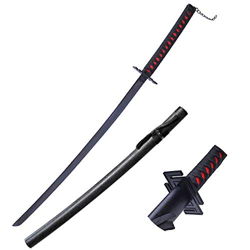 lkjad Anime Cosplay Prop Sword Kurosaki Ichigo Black Sky Lock Zhanyue Zhanpaku Black Bend Samurai Sword