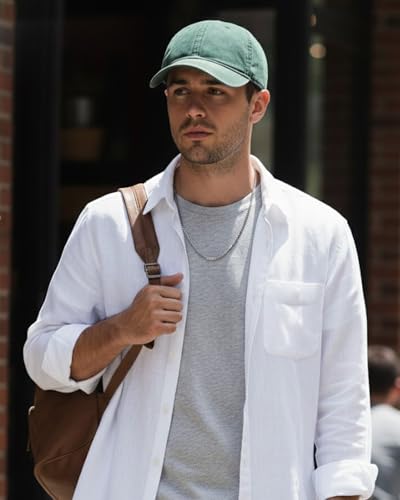Image of XXL Baseball Cap For Big Heads, Soft Crown Washed Dad Hat, Oversized Denim Cap For Men Women Golf, Travel, Daily Wear