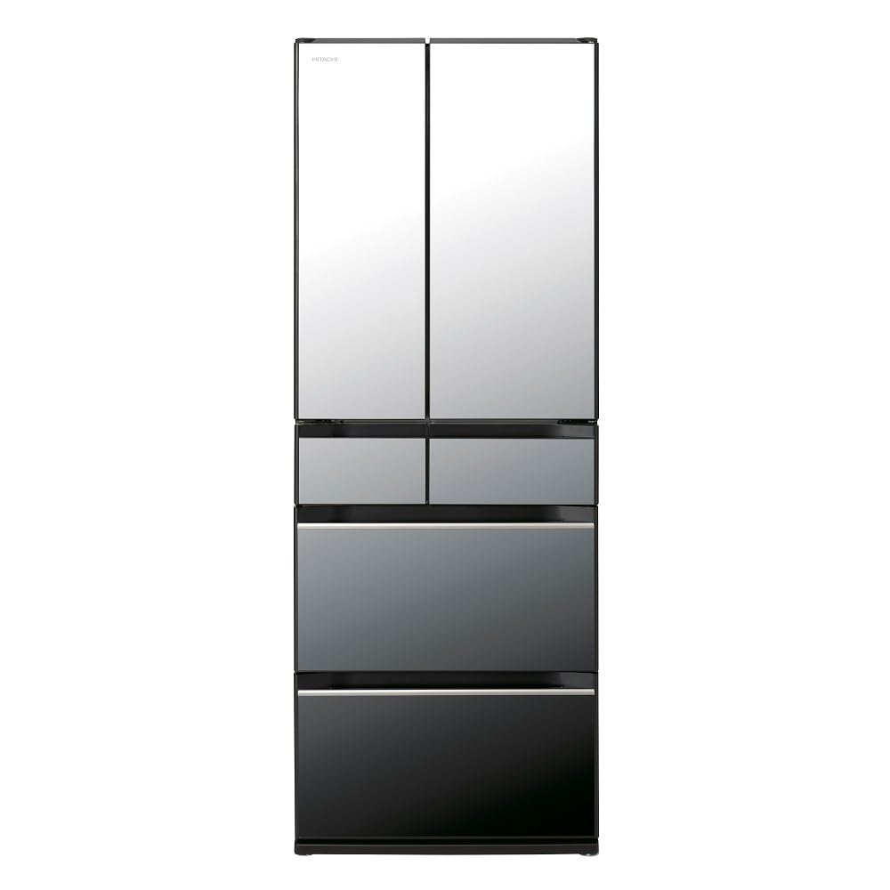 Amazon | 日立 冷蔵庫 幅68.5cm 617L R-HXC62X X クリスタルミラー 6