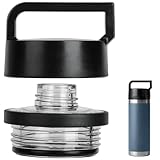 Donkiyana Chug Cap for YETI Rambler Bottle, Screw Top Lid Compatible with YETI Rambler Bottle 18oz/26oz/36oz/64oz