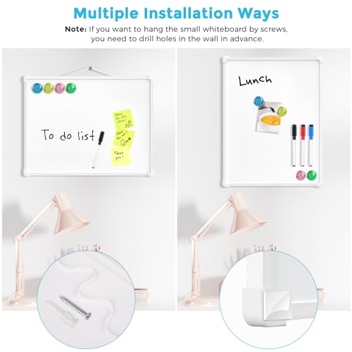 image for MaxGear Double-Sided Dry Erase Board for Wall, 16