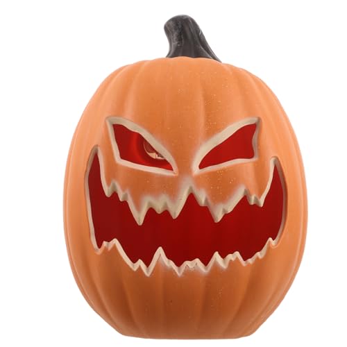 Citrouille décorative mignonne effrayante lanterne LED Halloween à piles