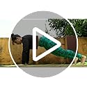 Image of AmazonBasics Nitrile Butadiene Rubber 13mm Extra Thick Yoga | Exercise Mat with Carrying Strap | for Men & Women | Black
