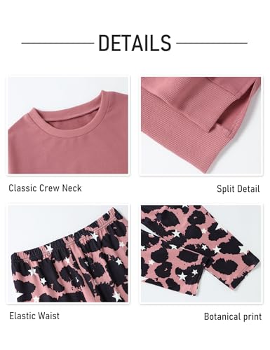 Image of Girl Clothes Sweatshirt Pullover Leggings Tracksuits Outfit 2PC Girls Clothes Size 6-14