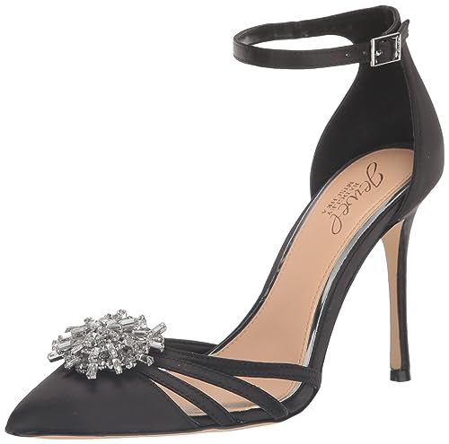 Jewel Badgley Mischka Violette Crystal Pointed Stiletto Heels