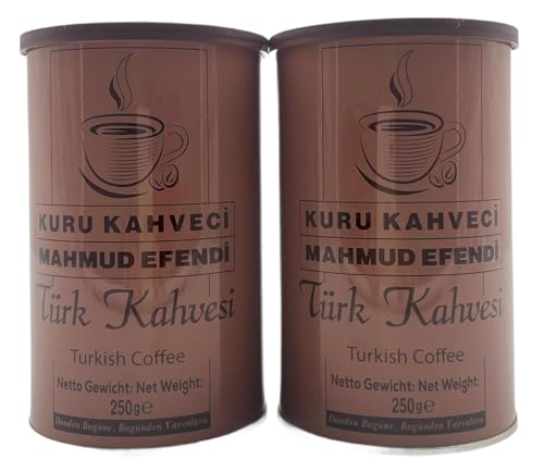 Kuru Kahveci Mahmud Efendi - Moca turca, café turco finamente molido (2 x 250 g)