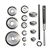 LZWCOWMOO 34-Piece Valve Seat Reamer & Grinding Tool Set | 22–38mm | High-Precision Repair Kit with Storage Box