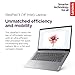 Lenovo IdeaPad 1i Laptop with Office 365 Home and Business • 1TB Cloud Storage and 128GB SSD • 8GB RAM • Intel Core • 14 Anti-Glare Screen • WiFi-6 • 11HR Battery • Windows 11 no Mouse