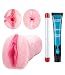 Ass Male Masturbator Lifelike Cup Virgin and Anal Stroker Sleeve 3D Anus Doll Adult Sex Toys Realistic Textured Pocket Virgin Ass Man Masturbation with 2 Hole