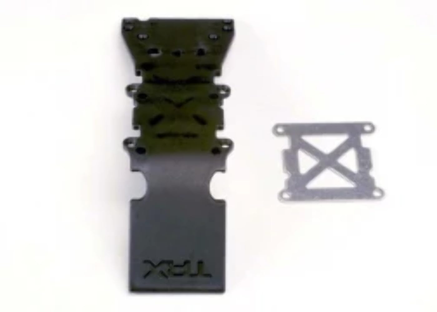 Amazon.com: Traxxas 4937 Black Front Skid Plate : Toys & Games