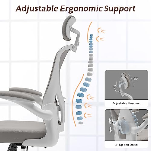 Image of Ergonomic Office Desk Chair High Back Mesh Computer Chair
